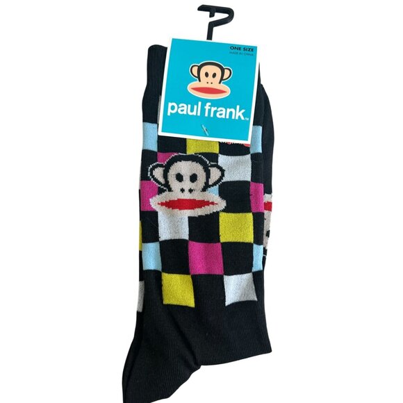 PAUL FRANK Women's Monkey y2k Crew Socks NEW NWT - Picture 4 of 5
